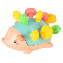 Attīstoša rotaļlieta, ezis Montessori Fine Motor Training, daudzkrāsaina