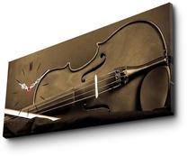 Laikrodis - paveikslas Wallity Canvas 3070CS-35, smėlio sp., 70 cm x 30 cm