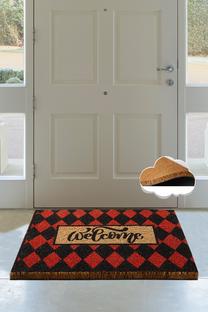 Придверный коврик Conceptum Hypnose Plaid, многоцветный, 40 см x 60 см