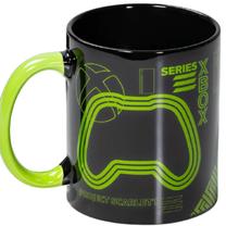 Krūzīte Numskull Xbox Project Scarlett Mug, melna krās./zaļa krās., 325 ml