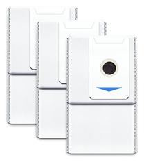 Dulkių siurblių maišelių rinkinys Ecovacs Antibacterial DDB030031, balta sp.