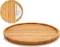 Serviravimo padėklas BigBuy Home, 25 cm x 1.5 cm, 25 cm, Ø 25 cm, Ruda sp.