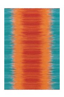 Kilimas vidaus Arte Espina Sunset 8070, mėlyna sp./oranžinė sp., 160 cm x 90 cm