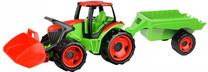 Игрушечный трактор Lena Giga Trucks Tractor 02136, красный цв./зеленый цв.