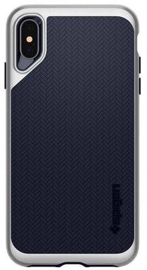Чехол для телефона Spigen, серебристый цв., Apple