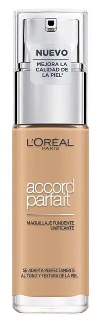 Skystas makiažo pagrindas L’Oréal Paris Accord Parfait, 3d/3w golden beige, 30 ml