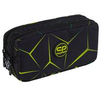 Penālis CoolPack Primo Quake, 23 cm x 8 cm, melna krās./dzeltena krās.