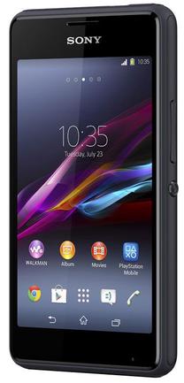 Mobilusis telefonas Sony Xperia E1, 4 GB, juoda sp.