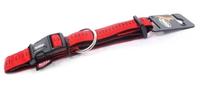 Ошейник для собак Nobby Soft Grip, красный цв., 250 - 350 мм x 15 мм, XS/S