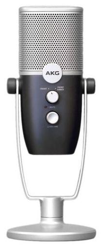 Stalinis mikrofonas Akg Ara, sidabro sp.
