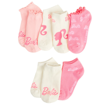 Bērnu zeķes, neformāls, meitenēm Cool Club Barbie LHG2823243-00, balta krās./rozā krās., 37/39, 5 gab.
