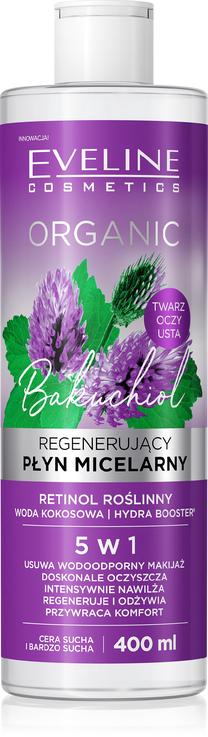 Micelārais ūdens Eveline Organic Bakuchiol, 400 ml