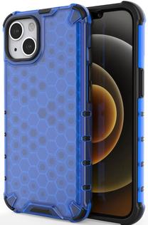 Telefona vāciņš Hurtel Honeycomb armor case for iPhone 13, zila krās., Apple