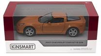 Игрушечная машина Kinsmart 2007 Chevrolet Corvette Z06 KT5320, 1:36, (цвет/дизайн выбирается случайным образом)