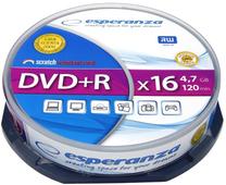 Ierakstāms kompaktdisks Esperanza, 4.7 GB, 10gab.