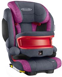 Automobilinė kėdutė STM Solar IS, juoda sp./rožinė sp./pilka sp., 9 - 36 kg