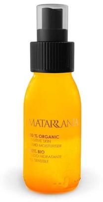 Veido fluidas Matarrania 100% Organic Sensitive Skin Liquid Moisturiser, 60.0 ml
