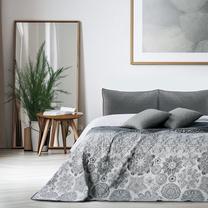 Prekė su pažeista pakuote. Lovatiesė Restilo Alhambra, balta sp./pilka sp., 220 cm x 200 cm