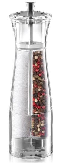 Druskos ir pipirų malūnėlis Tescoma Salt&Peper, skaidri sp.
