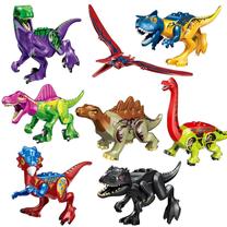 Konstruktorius Dino Park Jurassic World Dinosaurs RB77070, 8 vnt., įvairių spalvų