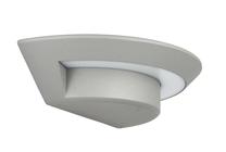 Āra sienas lampa Su-Ma Ufo, 8W, LED, IP54, sudraba krās., 26.4 cm x 7 cm