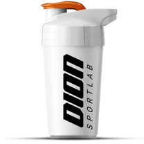 Sporta pudeles un šeikeri Dion, balta krās., plastmasa, 0.6 l