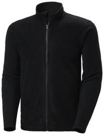 Darba jaka Helly Hansen flīsa MANCHESTER 2.0 ZIP IN, melna krās., 2XL izmērs