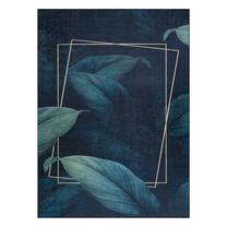 Kilimas vidaus Hakano Arlen Leaves, tamsiai mėlyna sp., 220 cm x 160 cm