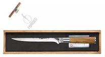 Jaapani stiilis nuga Forged Style De Vie Olive, 385 mm, puit/jaapani teras
