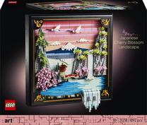 Konstruktorius LEGO® Art Japoniškas kraštovaizdis su žydinčiomis vyšniomis 31218, 1892 vnt.