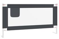 Gultas aizsargbarjera VLX Safety Bed Rail, pelēka krās., 25 cm x 95 cm
