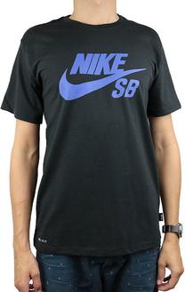 Футболка, мужские Nike, черный цв., l