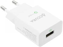 Telefono įkroviklis Accura Swift 12W AccuQuick, USB, balta sp., 12 W