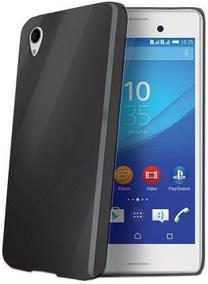 Telefona vāciņš Celly, melna krās., Sony