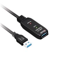 Laidas Club 3D Active Repeater Cable CAC-1404 USB A female, USB A male, 5 m, juoda sp.