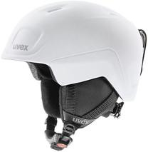 Slēpošanas ķivere Uvex Heyya Pro, balta krās./melna krās., 54-58 cm