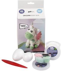 Dekoravimo rinkinys DIY Kit Unicorn Baby Bibi, įvairių spalvų