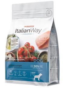 Kuiv koeratoit Italian Way Hypoallergenic 610481, lõhe, 12 kg