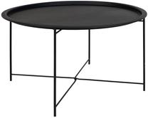 Kohvilaud House Nordic Bastia, must v., 75 cm x 75 cm x 43 cm
