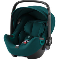 Nešiojama autokėdutė su lopšiu Britax Baby Safe iSense, žalia sp., 0 - 13 kg