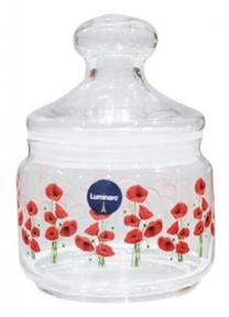 Lielapjoma produktu konteiners Luminarc, 0.5 l, caurspīdīga krās.