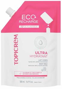 Kūno pienelis, papildymas Topicrem UH / Ultra‑Moisturizing Body Milk, 500 ml
