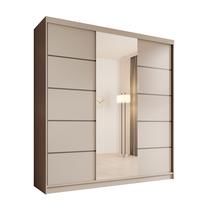 Шкаф ADRK Sonic, бежевый цв., 200 см x 58 см x 215 см, с зеркалом