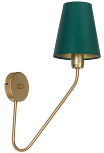 Valgusti seinale Milagro Victoria MLP4906, E27, 1 x 60 W, roheline v. / kuldne v.