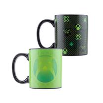 Krūzīte Paladone Xbox Logo V2, melna krās./zaļa krās., 500 ml