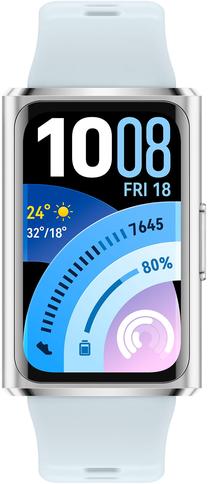 Išmanioji apyrankė Huawei Band 11 Pro, sidabro sp./šviesiai mėlyna sp.