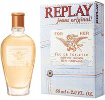 Tualetinis vanduo Replay Jeans Original! For Her, 60 ml