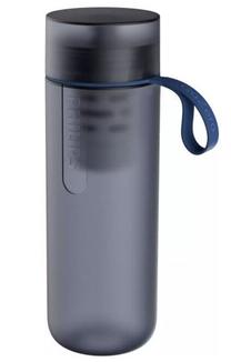 Kokteilių plaktuvas - gertuvė sportui Philips GoZero, mėlyna sp., 0.59 l