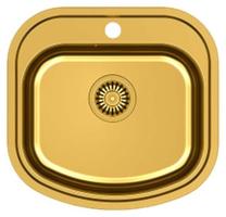 Кухонная мойка Quadron Ray 110, 49 см x 47 см x 18 см, золотой цв.