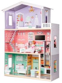 Lėlių namas EcoToys Cake Residence, įvairių spalvų